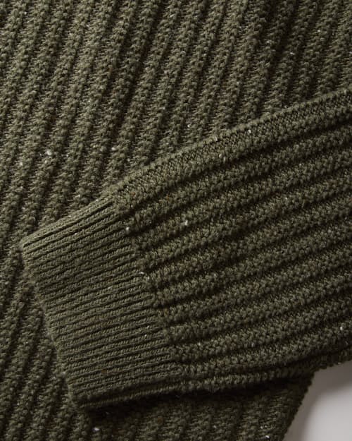 laydown detail image of Recycled Cotton Headlands Mock Button