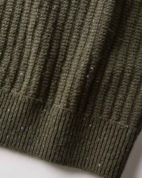 laydown detail image of Recycled Cotton Headlands Mock Button