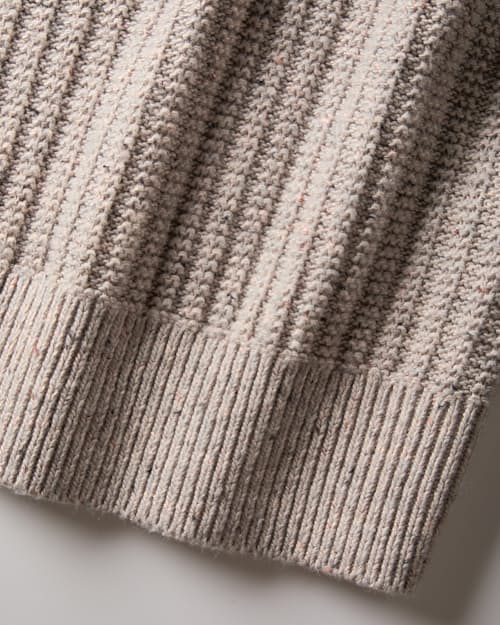 laydown detail image of Recycled Cotton Headlands Mock Button