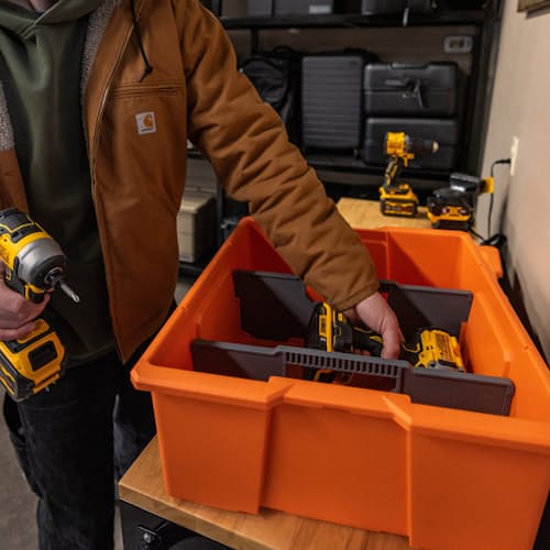 lifestyle image of Payloader  Storage Bin  - 3 Pack