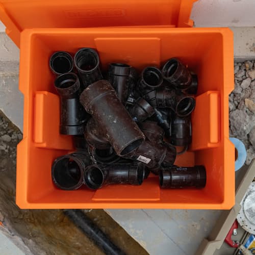 lifestyle image of Payloader  Storage Bin  - 3 Pack