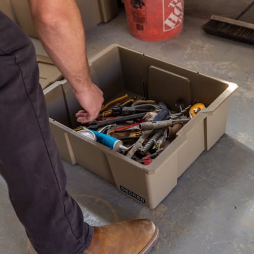 lifestyle image of Payloader  Storage Bin  - 3 Pack