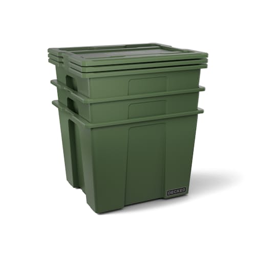 laydown image of Payloader Storage Bin  - 3 Pack