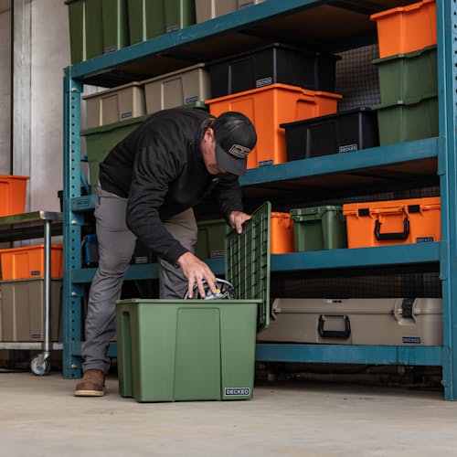 lifestyle image of Payloader Storage Bin  - 3 Pack