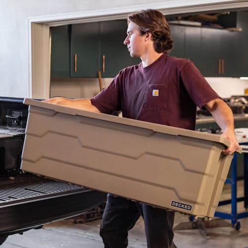 lifestyle image of Payloader Storage Bin - 2 Pack