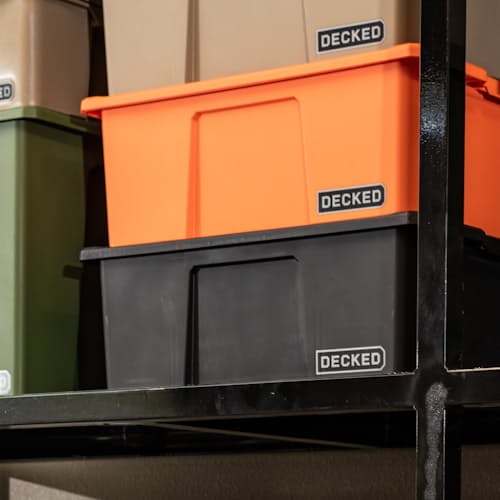 lifestyle image of Payloader Storage Bin - Single Pack - 32 L