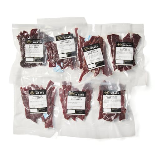 laydown image of Jerky Sampler
