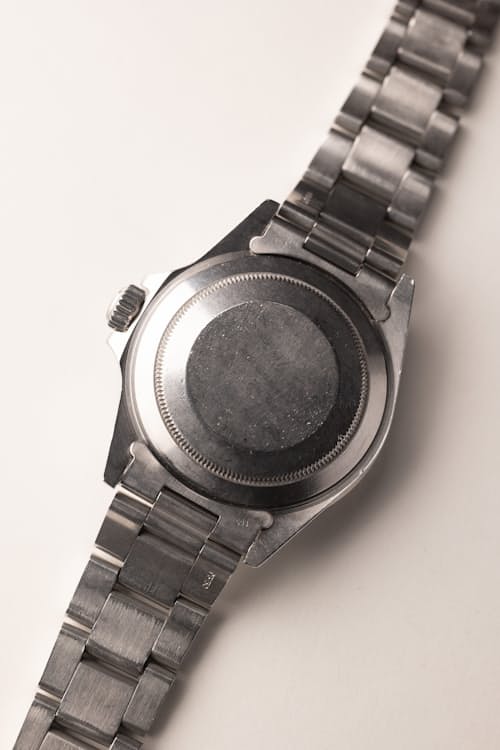 laydown detail image of 1984 Rolex 16800 Submariner