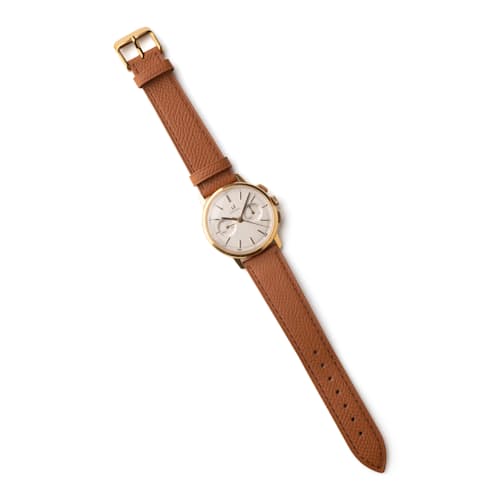 laydown image of Omega Gold Chronograph 101.009