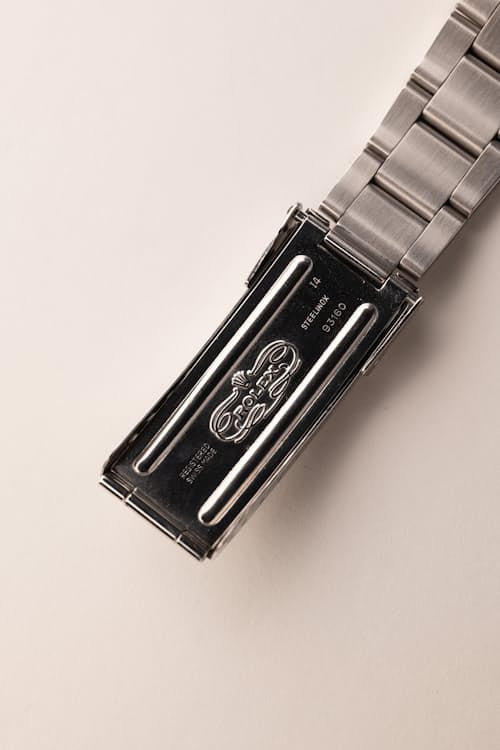 laydown detail image of 1984 Rolex 16660 Tropical Sea-Dweller