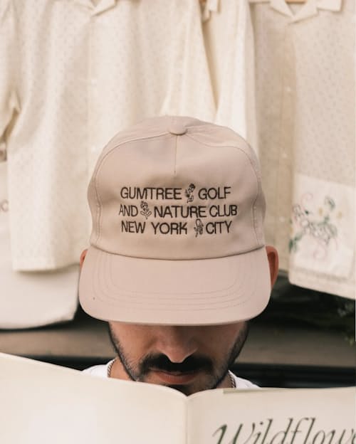 lifestyle image of State Flower Unstructured 5-panel Hat