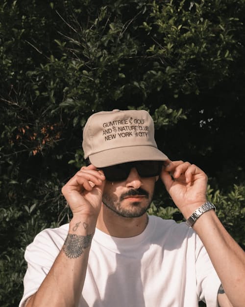 lifestyle image of State Flower Unstructured 5-panel Hat