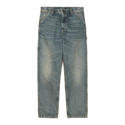 laydown image of Single Knee Denim