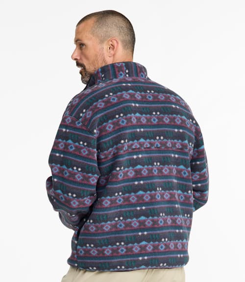 on model image of Mountain Classic Fleece Pullover