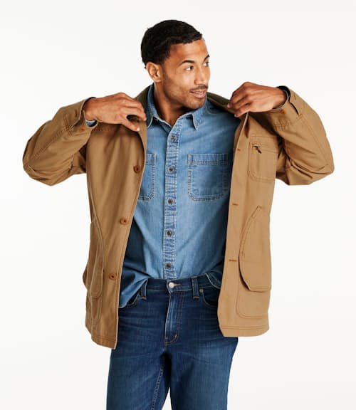 on model image of Original Cotton Field Coat (Cotton-Lined)