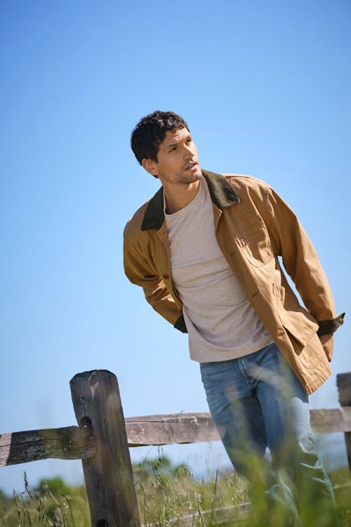 lifestyle image of Original Cotton Field Coat (Cotton-Lined)