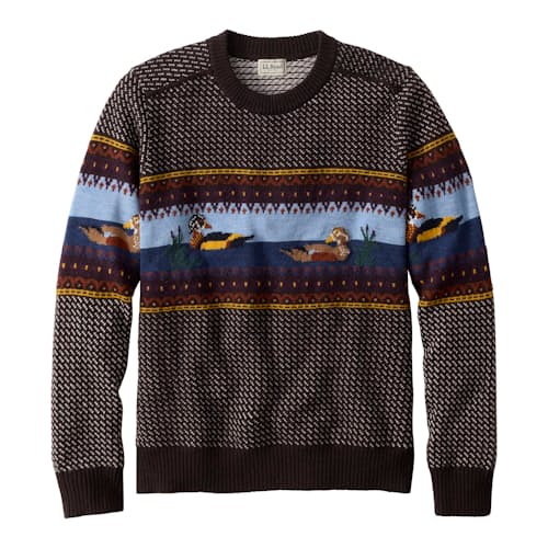 laydown image of Essential Merino Crewneck Sweater
