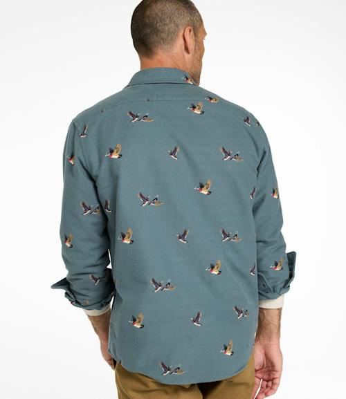 on model image of 1933 Chamois Shirt