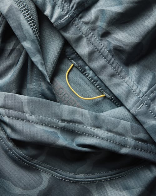 laydown detail image of Airtex Long Sleeve Hooded Shirt