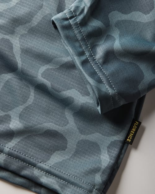 laydown detail image of Airtex Long Sleeve Hooded Shirt