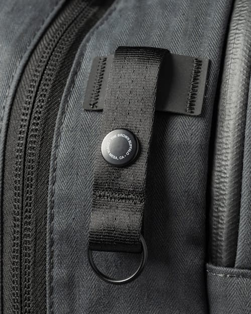 no crop image of Huckberry x Brown Buffalo Herringbone Twill ConcealPack™ 19L
