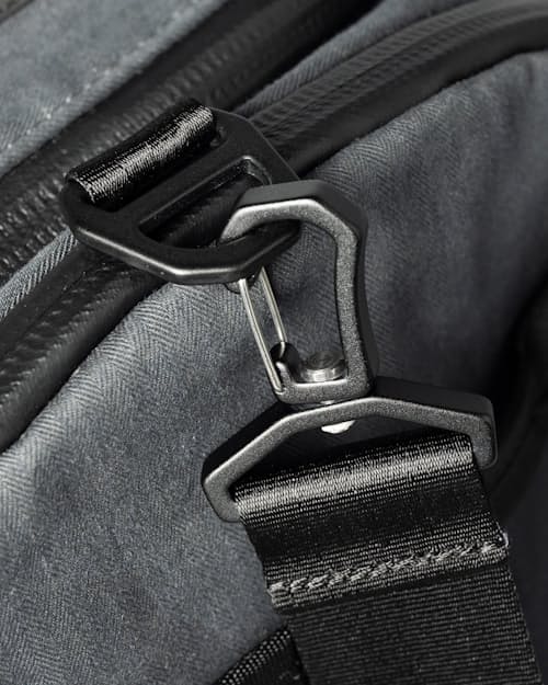 no crop image of Huckberry x Brown Buffalo Herringbone Twill Duffalo 50L