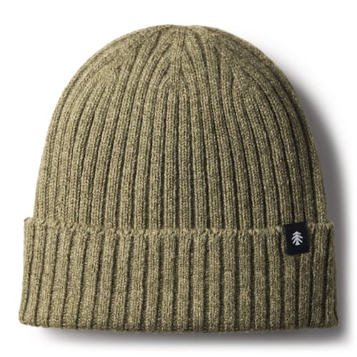 laydown image of Japanese Rib Knit Beanie