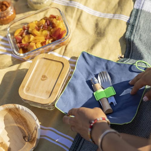 lifestyle image of Picnic Plus & Knife Set