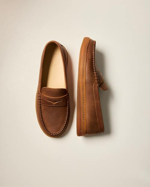 laydown detail image of Terra Penny Loafer