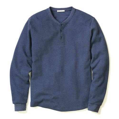 laydown image of Waffle Henley