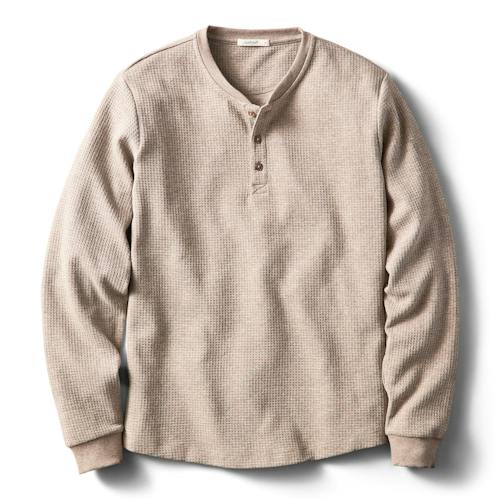 laydown image of Waffle Henley