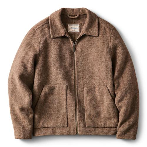 laydown image of Shaw Wool Jacket