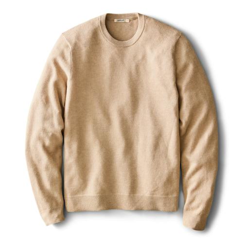 laydown image of Cotton Cashmere Sweater