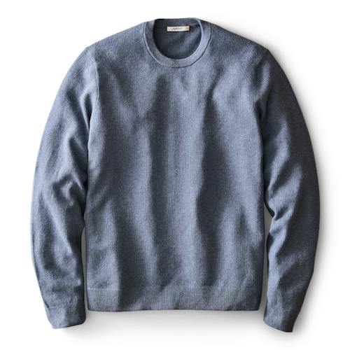 laydown image of Cotton Cashmere Sweater