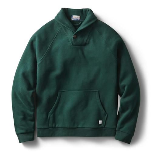 laydown image of Cloud 9 Shawl Collar Pullover