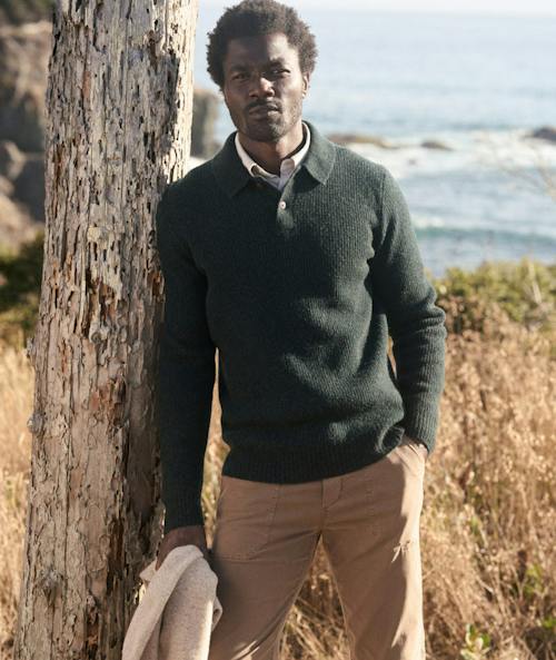 lifestyle image of Merino Sweater Polo