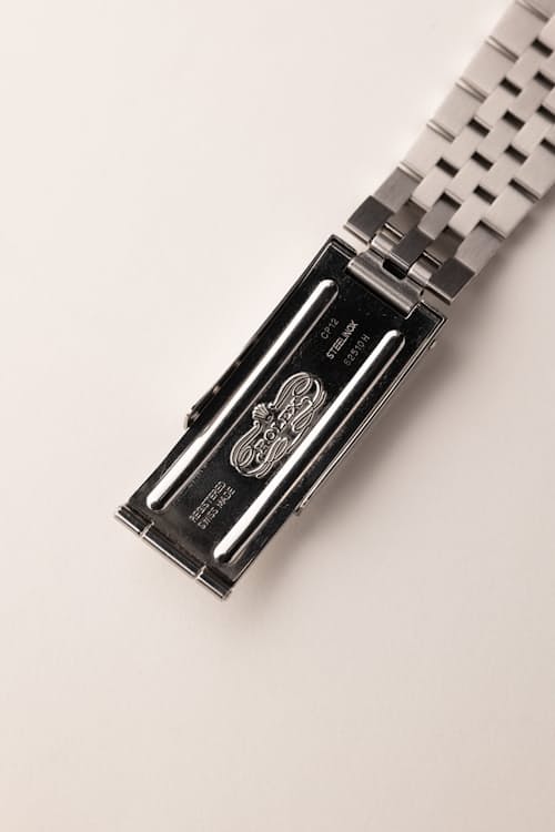 laydown detail image of 1986 Rolex 16030 Tropical Olive Green Datejust