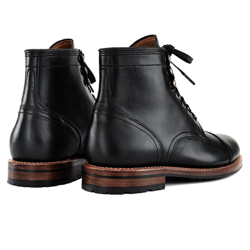 laydown image of Ernest Cap Toe Boot