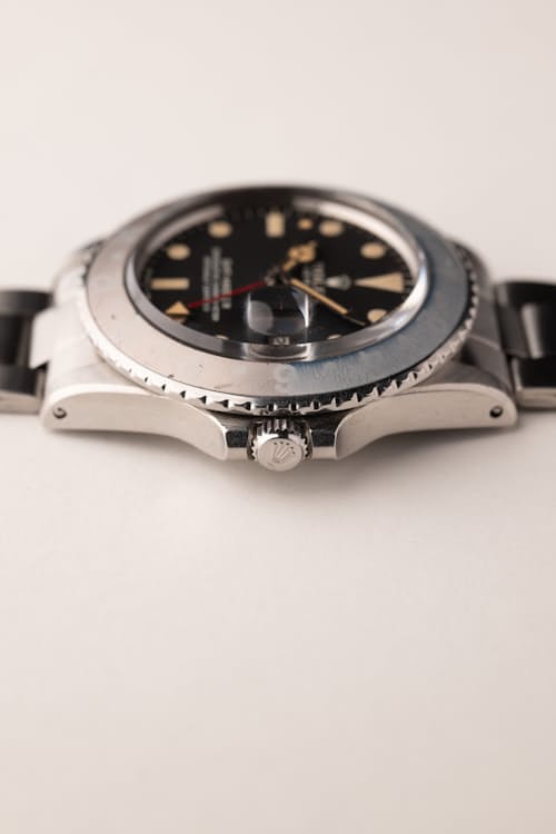 laydown detail image of 1971 Rolex 1675 Pepsi Ghost MK4 Dial GMT