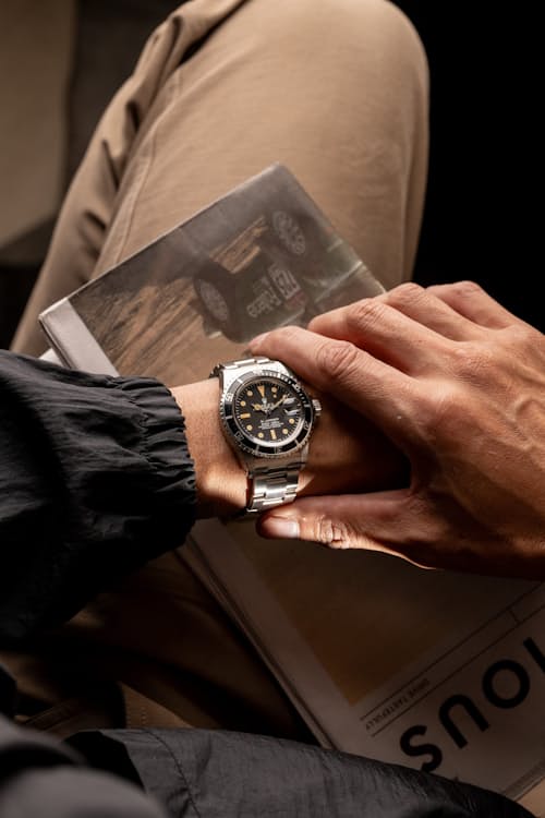 lifestyle image of 1973 Rolex 1680 MK1 Submariner