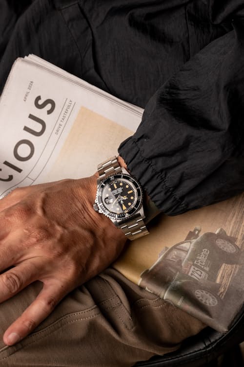 lifestyle image of 1973 Rolex 1680 MK1 Submariner