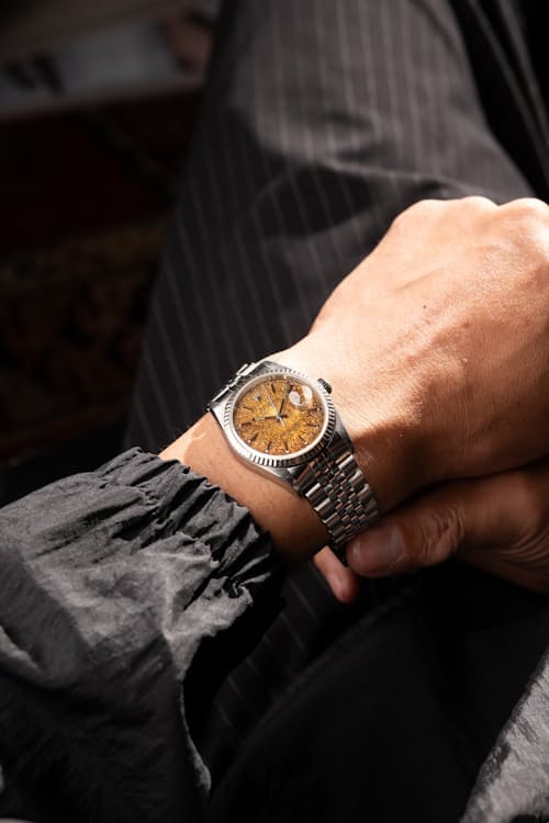 lifestyle image of 2001 Rolex 62510H Tropical Lava Datejust