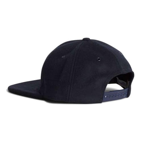 laydown image of Melton Wool NP04 Chainstitch Cap