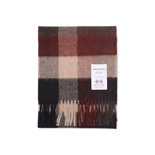laydown image of Norse Moon Merino Lambswool Scarf