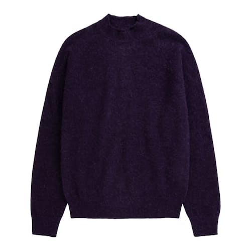 laydown image of Nordrevik Baby Alpaca Sweater