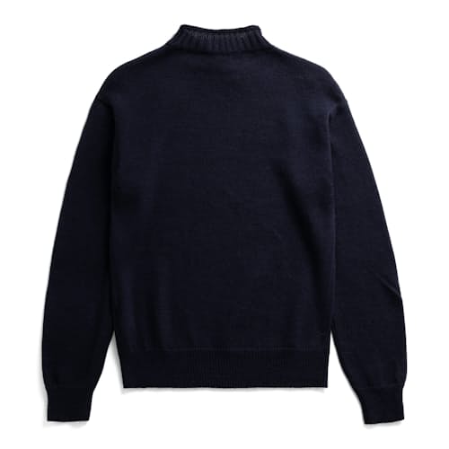 laydown image of Sagvatnet Wool Roll Neck Sweater