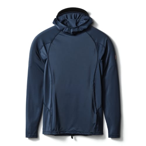 laydown image of Long Sleeve Hooded Rashguard