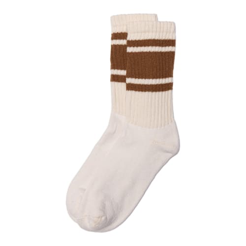 lifestyle image of Mono Stripe Crew Socks