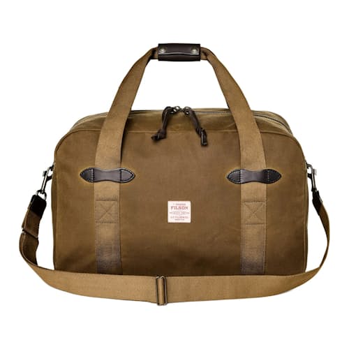 laydown image of TIn Cloth Medium Duffle Bag