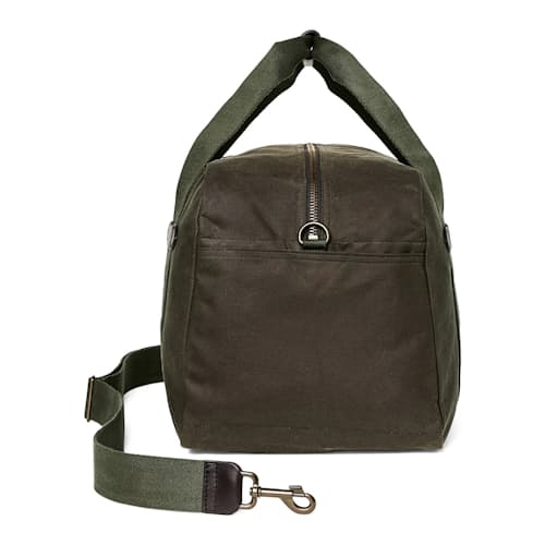 laydown image of TIn Cloth Medium Duffle Bag